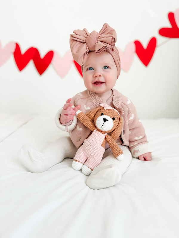 Cinnamon Pink Puppy Doll