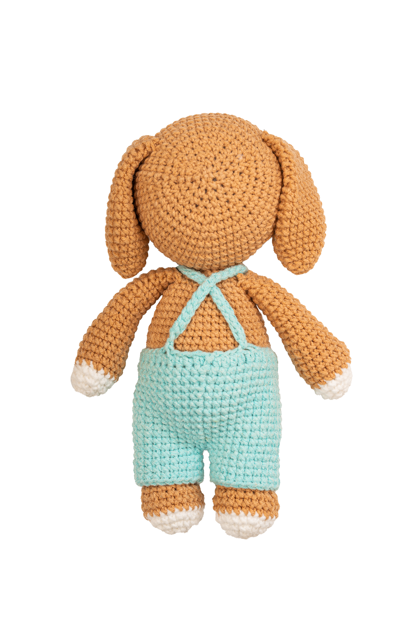 Cinnamon Blue Puppy - Knitted Friends