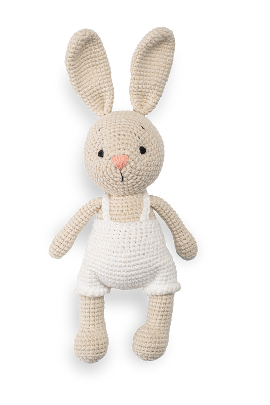 Handmade Bunny Toy - Knitted Friends