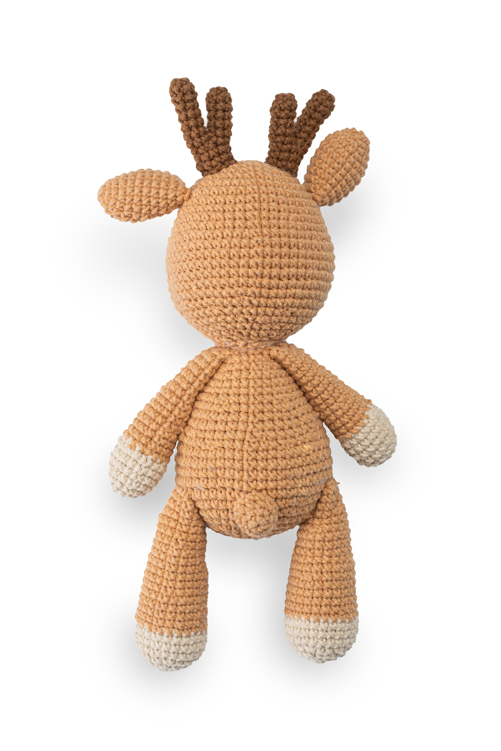 Handmade Deer Toy - Knitted Friends
