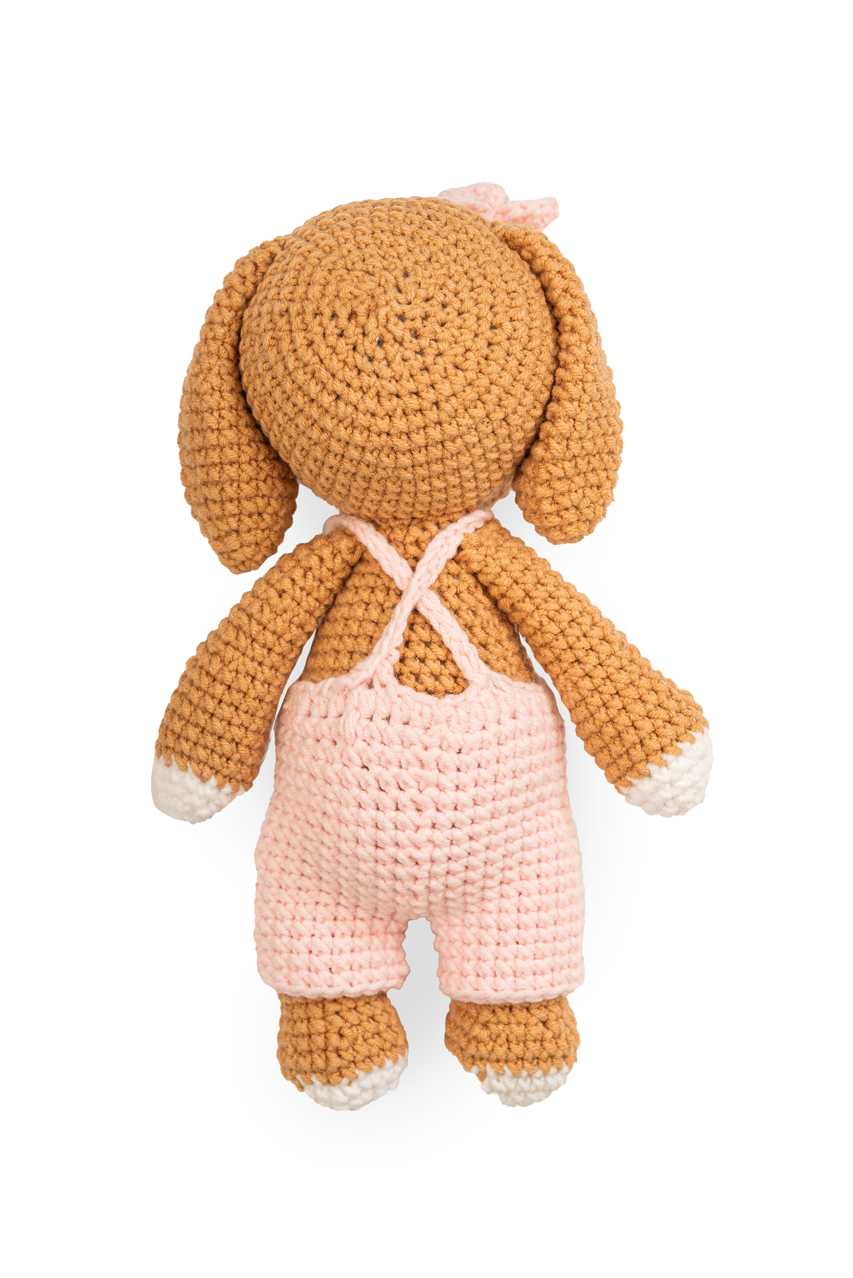 Cinnamon Pink Puppy - Knitted Friends