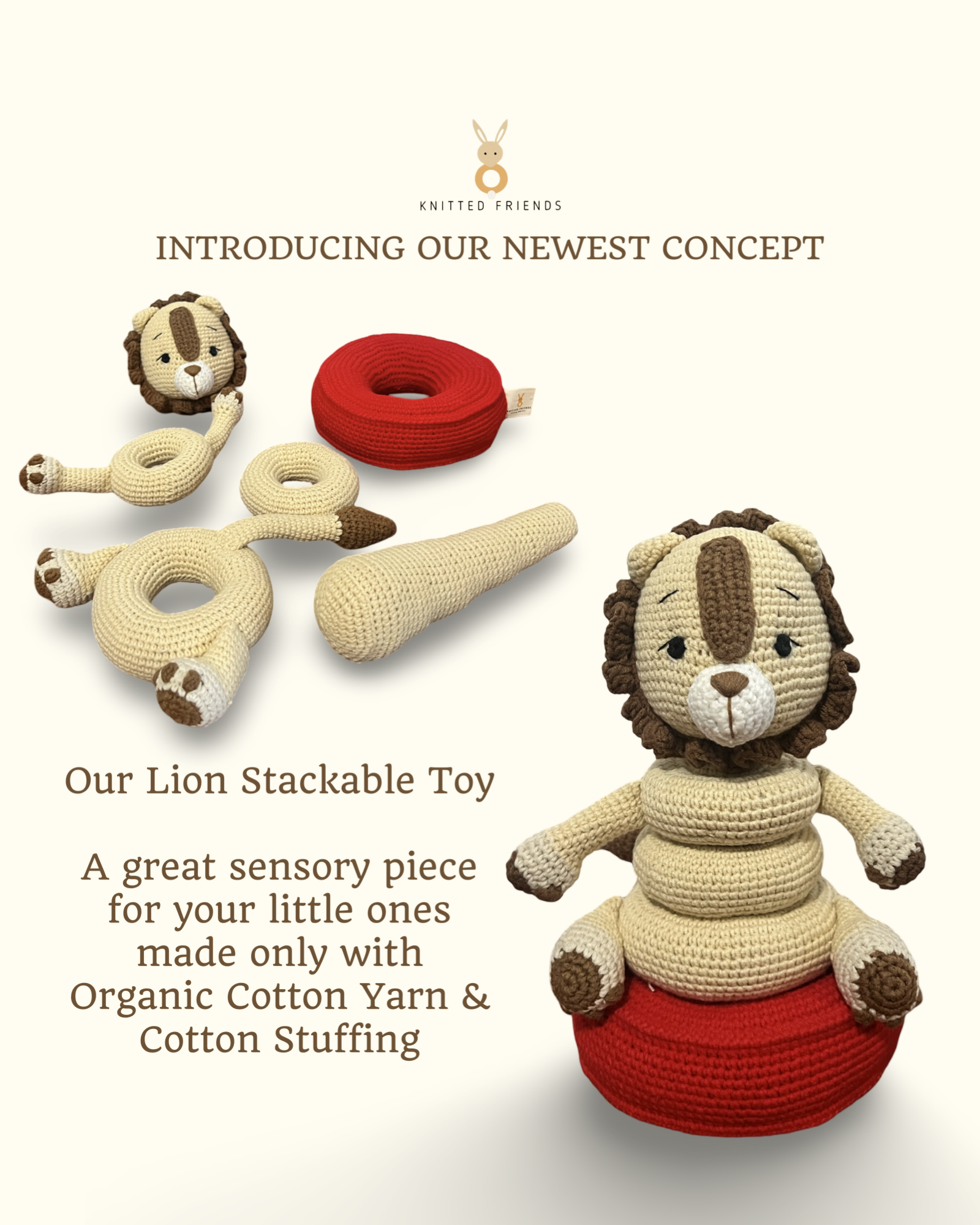 Lion Stackable Toy