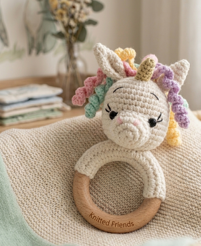 Unicorn Rattle