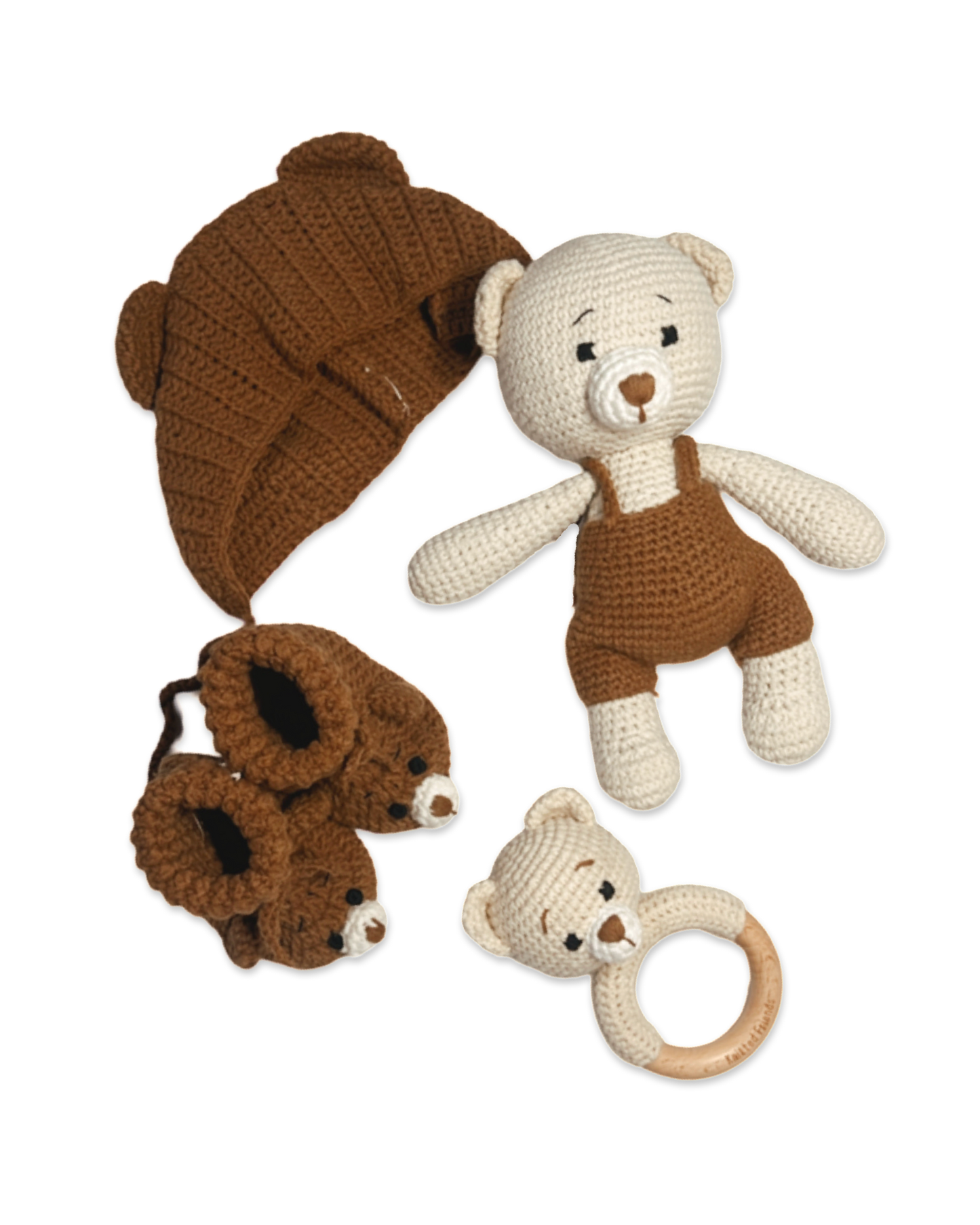 Bear Baby Booties