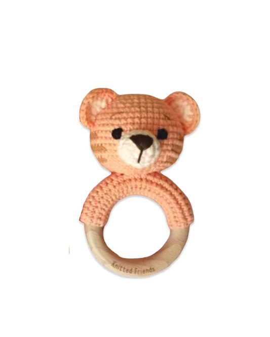 Sonajero de tigre hecho a mano