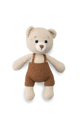 Handmade Bear Toy - Knitted Friends